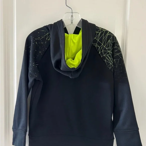 Star Wars The Force Awakens Boys Black/White/ Yellow Neon Hoodie Size 5 - Picture 4 of 7